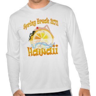 Spring Break Hawaii 2011 Tee Shirts