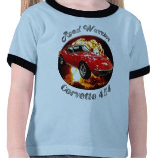 1972 Chevy Corvette 454 Toddler Ringer T Shirt