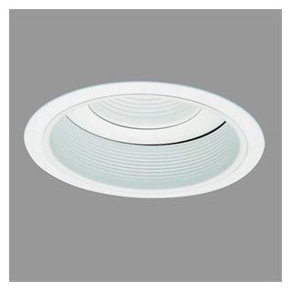 Nicor 17536WH Baffle Trim for 19199 6 Inch   Recessed Light Fixture Trims  