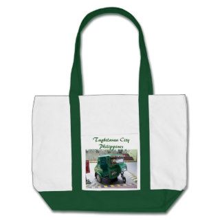 Tagbilaran Tricycle, Philippines Tote Bags