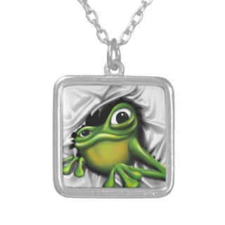Cool 3D Frog Personalized Necklace