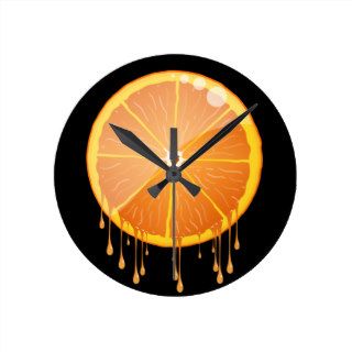 Orange Clock