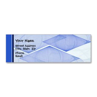 Sheer Blue Tile Business Card Templates