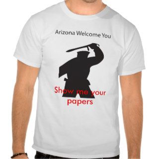 Show me your papers t shirt