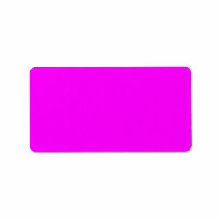 Neon Violet Purple Color Trend Blank Template Labels