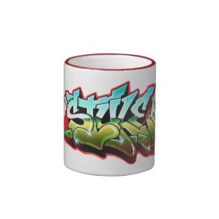 free style graffiti coffee mugs