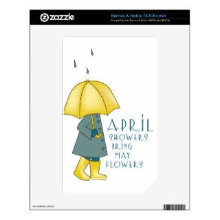 April Showers Bring May Flowers Skin For NOOK Color