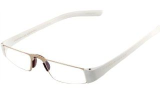 PORSCHE P8801 +2.00 dpt Eyeglasses Frames Gold/White C Health & Personal Care