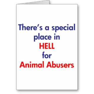 There's A Special Place In Hell Greeting Cards