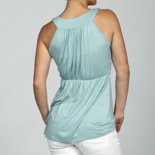 Romeo & Juliet Couture Women's Sleeveless Bead Detail Top Romeo & Juliet Sleeveless Shirts