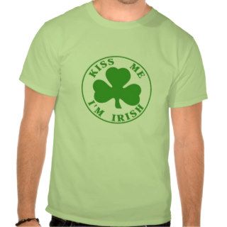 Kiss Me I'm Irish Shirts