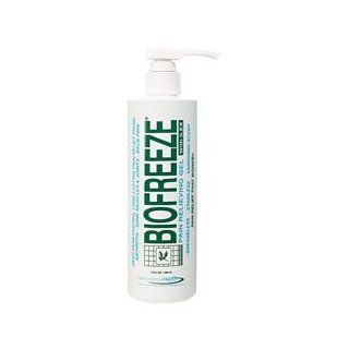 Biofreeze Cold Therapy Pain Relief Gel Pump    16 fl oz Health & Personal Care