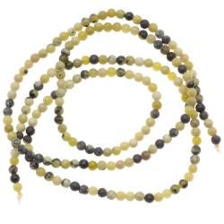 Beadaholique Yellow Turquoise Gem Round Beads 2mm/16 inch Strand Beadaholique Loose Beads & Stones
