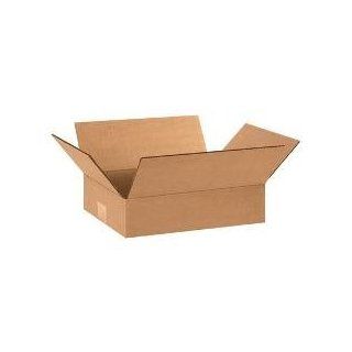 Flat Corrugated Boxes, 12" x 8" x 3"   25 EACH PER BUNDLE [PRICE is per BUNDLE]  Box Mailers 