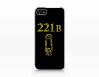 TIP4 170 221B Sherlock Home   Doctor Who, 2D Printed Clear Case, iPhone 4 case, iPhone 4s case, Hard Plastic Case 