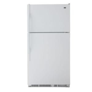 Maytag 20.6 cu. ft. Top Freezer Refrigerator in White M1TXEGMYW