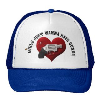 Girls Just Wanna Have Guns Hat