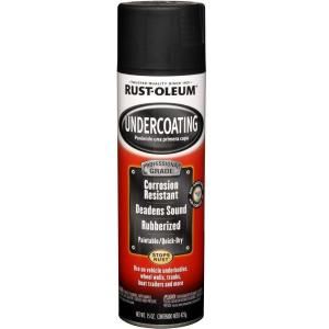 Rust Oleum Automotive 15 oz. Pro Matte Black Undercoating Spray Paint (6 Pack) 248656