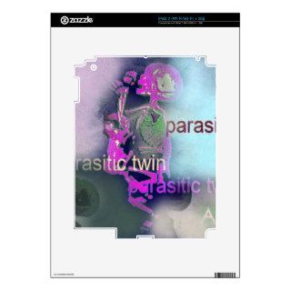 Parasitic CD Cover.(purple) Skins For iPad 2