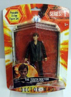 Dr Who The Tenth Doctor (Regeneration from 9th) 5" Figure Toys & Games