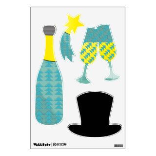 New Years Eve Happy New Years Wall Sticker