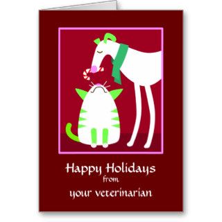 Veterinarian Holiday Card