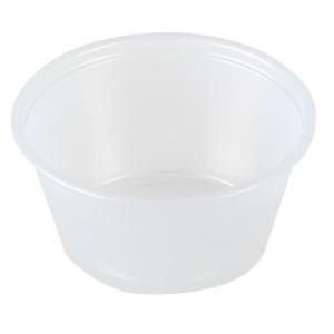 SOLO Plastic Souffle Portion Cups, 2 oz., Translucent, 2500 Per Case SCC B200N