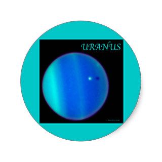 Uranus Astronomy T shirts and Astronomy Gifts Stickers