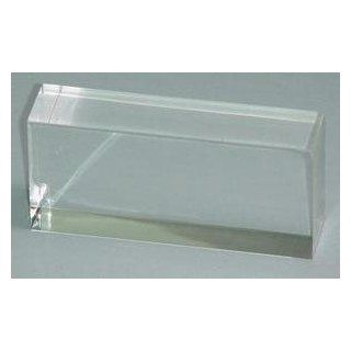 SEOH Acrylic Block Rectangular for Physics Refractions Experiment Science Lab Physics Classroom Supplies