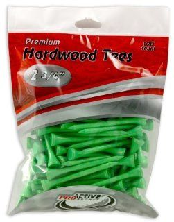 ProActive Sports TE234G100 2 3/4&& 100/Pack Citrus Green  Golf Tees  Sports & Outdoors