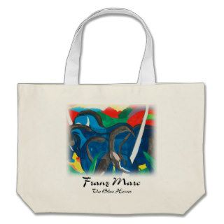 Franz Marc   Blue Horses Canvas Bag