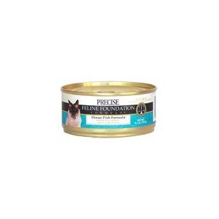 Precise Feline Foundation Ocean Fish Formula Canned Cat Food (5.5 oz (24 in case))  Canned Wet Pet Food 