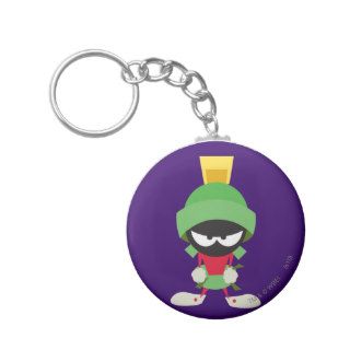 Marvin the Martian Ready to Attack Key Chains