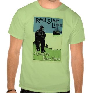 Red Star Line, Antwerp New York passenger line Shirts