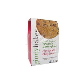 Ginbak   Ckie 95% organic Gluten Free Chocolate Chip Lov 7 Oz (Pack of 6)  Grocery & Gourmet Food