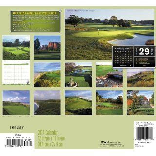 2014 Golf Wall Calendar Non Licensed Mead 9781423821731 Books