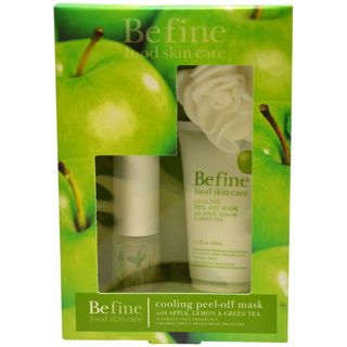 Befine Cooling Peel off Mask with Apple, Lemon and Green Tea Women's 3 piece Kit Befine Bathing Accessories