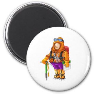 02 Mountaineer Fridge Magnet