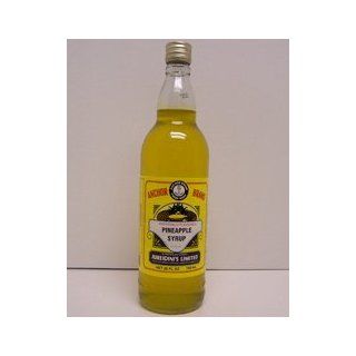 Anchor Pineapple Syrup   26oz  Beverage Flavoring Syrup  Grocery & Gourmet Food