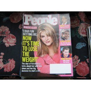 People Weekly (KIRSTIE ALLEY, Fun Getting FatNow Its Time To Lose The Weight, December 6, 2004) OprahHow Her Giveaways Work Books