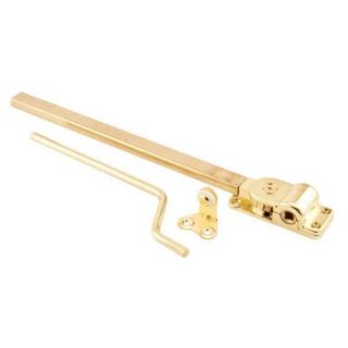 Prime Line Casement Window Operator, 10 3/4 in. Reversible, Brass Plated H 3687