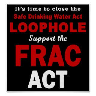 Support the FRAC Act   Poster