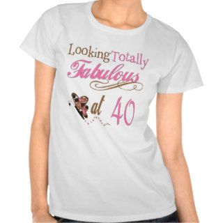 40th Birthday Gifts Shirts