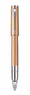 Parker Ingenuity Small Daring Pink Gold with Chrome Trim (CT) 5th Technology Mode Pen (S0959140)  Rollerball Pens 