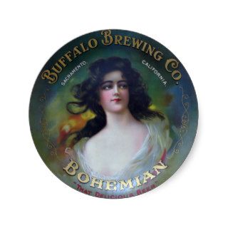 Buffalo Brewing Company, Sacramento, CA Sticker