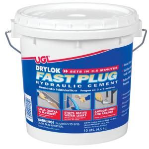 DRYLOK Fast Plug 10 lb. Hydraulic Cement 00924