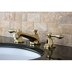 Metropolitan Polished Brass Widespread Bathroom Faucet Bathroom Faucets
