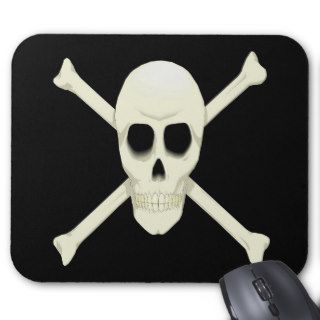 Pirate Skull and Crossbones Mouse Mat