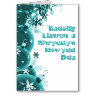 Welsh Christmas Card 1