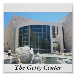 The Getty Center Poster
